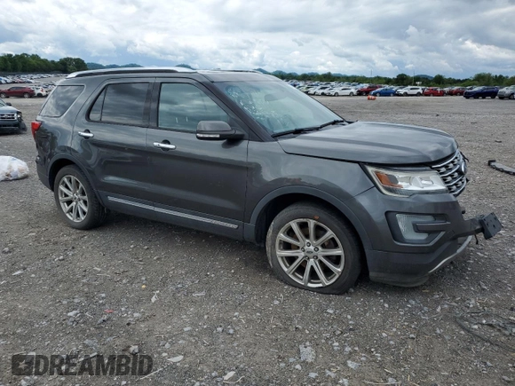 2016 Ford Explorer Limited z VIN 1FM5K8F84GGC49362, wystawiony jako Copart lot #55759545 z przebiegiem 135 188 mil mil oraz Szkoda całkowita • Salvage title. Historia ofert i sprzedaży dostępna na DreamBid. Obrazek 4.