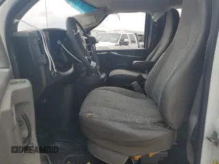 2011 Chevrolet Express Passenger 1LT with VIN 1GAZG1FGXB1106362, listed as a Copart auction lot 55584285 with 250,862 mi miles and Salvage title. Bid and sale history available at DreamBid. Image 7.