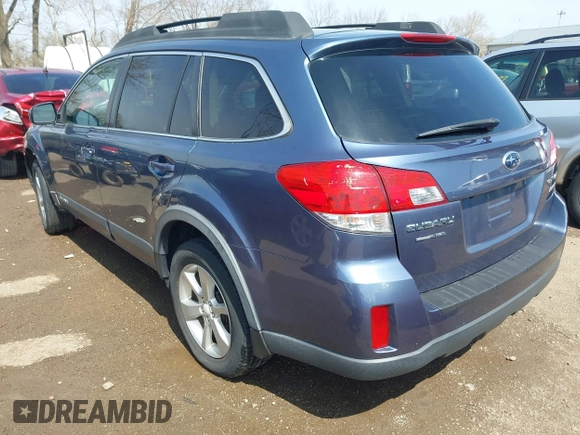 2013 Subaru Outback Premium with VIN 4S4BRBGC2D3316834, listed as a IAAI auction lot 41913662 with 135,938 mi miles and . Bid and sale history available at DreamBid. Image 3.