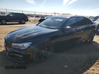 2019 BMW 7 Series 740i with VIN WBA7E2C55KB218507, listed as a Copart auction lot 88270125 with 69,866 mi miles and Salvage Title. Bid and sale history available at carsss.com. Image 1.