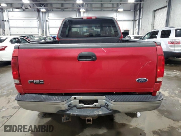 2003 Ford F-150 XL with VIN 2FTRX18LX3CB10011, listed as a Copart auction lot 56183545 with 160,929 mi miles and Salvage title. Bid and sale history available at DreamBid. Image 6.