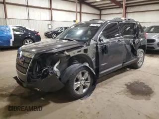 2015 GMC Terrain SLT with VIN 2GKFLYE33F6251991, listed as a Copart auction lot 48244825 with 0 mi miles and Salvage Title. Bid and sale history available at carsss.com. Image 1.