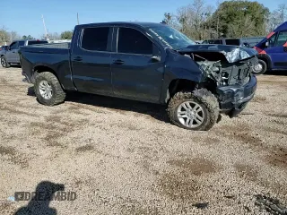 2020 Chevrolet Silverado 1500 Custom with VIN 3GCPWBEF1LG309594, listed as a Copart auction lot 47881835 with 124,433 mi miles and Salvage Title. Bid and sale history available at carsss.com. Image 11.