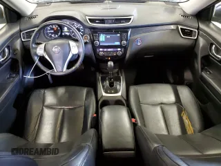 2015 Nissan Rogue SL with VIN 5N1AT2MV9FC817676, listed as a Copart auction lot 55464705 with 254,530 mi miles and Clean Title. Bid and sale history available at carsss.com. Image 8.