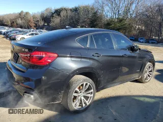 2016 BMW X6 xDrive50i with VIN 5UXKU6C53G0R34489, listed as a Copart auction lot 41862014 with 97,534 mi miles. Bid and sale history available at carsss.com. Image 3.
