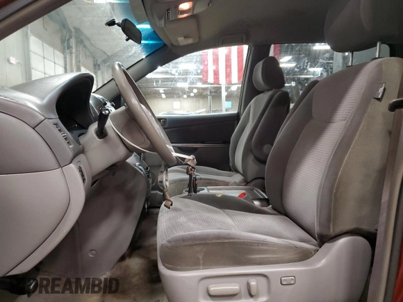 2006 Toyota Sienna CE with VIN 5TDZA23C66S461893, listed as a Copart auction lot 53066325 with 183,315 mi miles and Salvage Title. Bid and sale history available at carsss.com. Image 7.