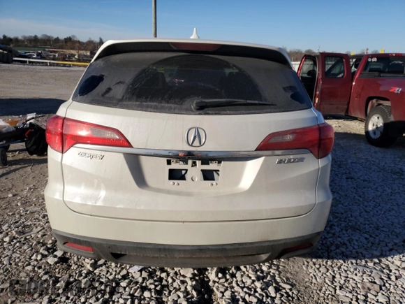 2014 Acura RDX with VIN 5J8TB3H32EL008731, listed as a Copart auction lot 42546205 with 74,256 mi miles and Salvage Title. Bid and sale history available at carsss.com. Image 6.