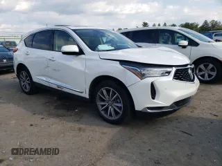 2022 Acura RDX w/Technology Package with VIN 5J8TC2H55NL015214, listed as a Copart auction lot 70308593 with 23,779 mi miles. Bid and sale history available at carsss.com. Image 4.