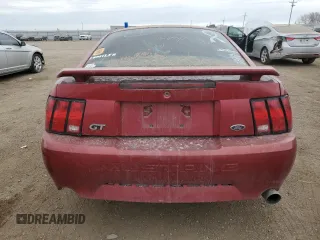 2003 Ford Mustang GT Deluxe with VIN 1FAFP42X73F394014, listed as a Copart auction lot 50248865 with 0 mi miles and Salvage Title. Bid and sale history available at carsss.com. Image 6.