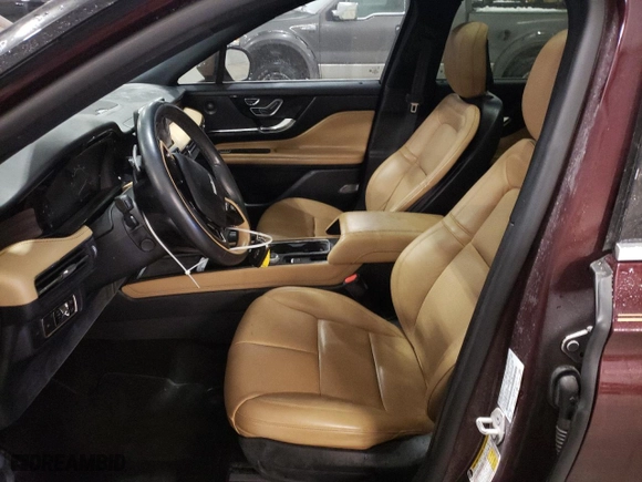 2020 Lincoln Corsair Reserve with VIN 5LMCJ2D96LUL16300, listed as a Copart auction lot 88784125 with 45,338 mi miles and Salvage Title. Bid and sale history available at carsss.com. Image 7.