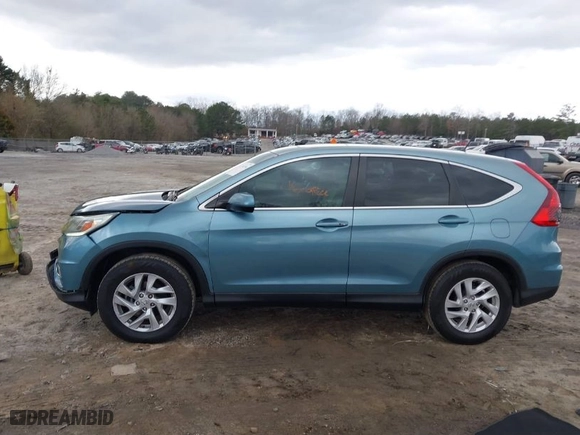 2015 Honda CR-V EX with VIN 2HKRM3H53FH534991, listed as a IAAI auction lot 41734356 with 83,187 mi miles. Bid and sale history available at carsss.com. Image 14.