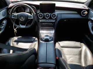 2017 Mercedes-Benz C 43 AMG with VIN 55SWF6EB7HU232029, listed as a Copart auction lot 59319684 with 86,479 mi miles and Salvage Title. Bid and sale history available at DreamBid. Image 8.