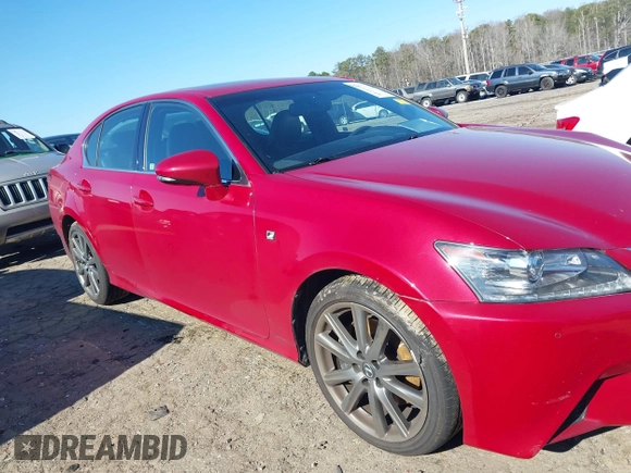 2015 Lexus GS 350 with VIN JTHCE1BL4FA009653, listed as a IAAI auction lot 41227701 with 65,521 mi miles and . Bid and sale history available at carsss.com. Image 13.