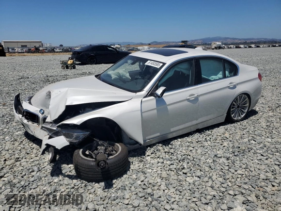 2014 BMW 3 Series 328i with VIN WBA3C1C53EK112799, listed as a Copart auction lot 61493585 with Not provided miles and Salvage title. Bid and sale history available at DreamBid. Image 1.