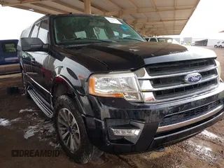 2016 Ford Expedition EL XLT with VIN 1FMJK1JT4GEF53529, listed as a IAAI auction lot 41594898 with 157,431 mi miles. Bid and sale history available at carsss.com. Image 1.