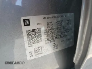 2020 Chevrolet Colorado 4WD Work Truck with VIN 1GCGTBEN2L1100394, listed as a Copart auction lot 53183065 with 55,595 mi miles and Salvage Title. Bid and sale history available at carsss.com. Image 15.