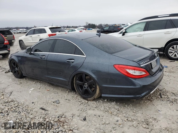 2013 Mercedes-Benz CLS-Class CLS 550 with VIN WDDLJ9BB5DA074954, listed as a Copart auction lot 47759425 with 108,588 mi miles and Clean Title. Bid and sale history available at carsss.com. Image 2.
