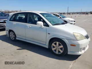 2005 Suzuki Aerio SX with VIN JS2RC61H855300682, listed as a Copart auction lot 49567765 with 151,264 mi miles and Clean Title. Bid and sale history available at DreamBid. Image 4.