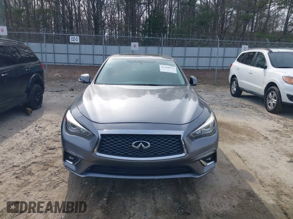 2018 Infiniti Q50 3.0t SPORT with VIN JN1EV7AR1JM440366, listed as a IAAI auction lot 41468676 with 89,065 mi miles. Bid and sale history available at carsss.com. Image 12.