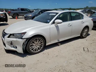 2013 Lexus GS 350 with VIN JTHBE1BL7D5015058, listed as a Copart auction lot 66195415 with 87,377 mi miles and Salvage title. Bid and sale history available at DreamBid. Image 1.