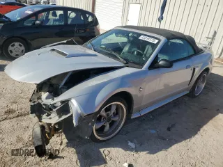 2003 Ford Mustang GT Deluxe with VIN 1FAFP45X53F389924, listed as a Copart auction lot 43318175 with 0 mi miles and Salvage Title. Bid and sale history available at carsss.com. Image 1.