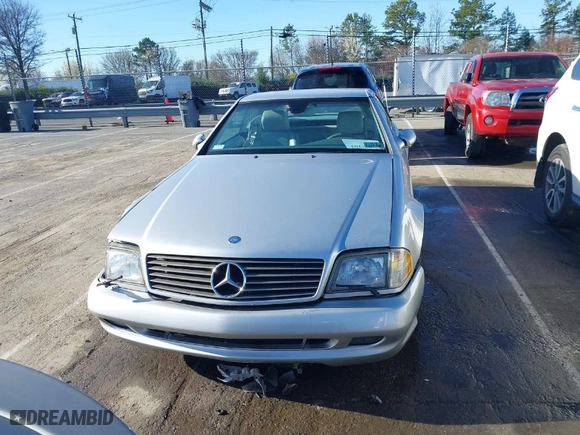1999 Mercedes-Benz SL-Class with VIN WDBFA68F6XF181288, listed as a IAAI auction lot 41687202 with NaN miles. Bid and sale history available at carsss.com. Image 12.
