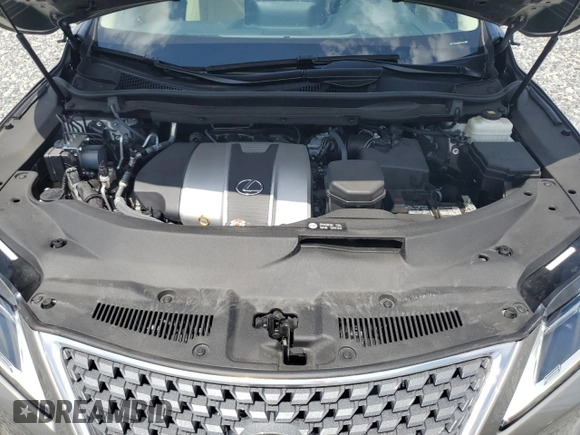 2022 Lexus RX 350 with VIN 2T2HZMAA2NC226184, listed as a Copart auction lot 55762575 with 18,331 mi miles and Salvage Title. Bid and sale history available at DreamBid. Image 12.