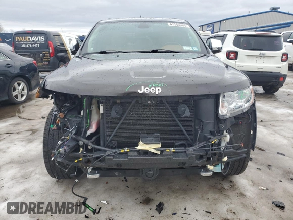 2013 Jeep Grand Cherokee Overland with VIN 1C4RJFCG7DC571280, listed as a Copart auction lot 47250365 with 53,907 mi miles and Salvage Title. Bid and sale history available at carsss.com. Image 5.