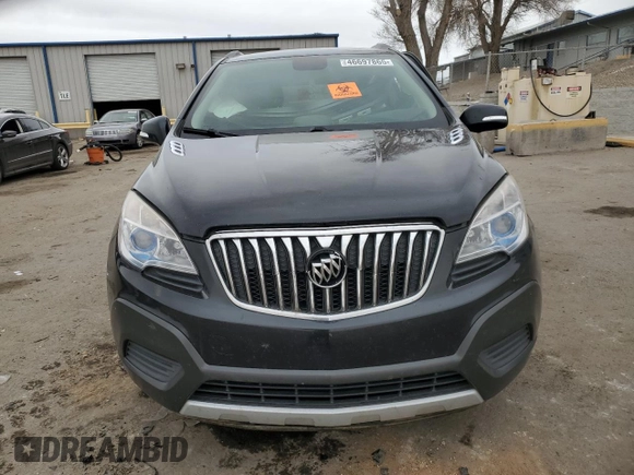 2016 Buick Encore with VIN KL4CJESB4GB637701, listed as a Copart auction lot 46697865 with 138,848 mi miles and Salvage Title. Bid and sale history available at DreamBid. Image 5.