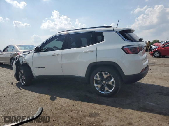 2019 Jeep Compass Limited с VIN 3C4NJDCB1KT620224, выставлен на аукционе Copart как лот 62383615 с пробегом 75 679 миль миль и Списание • Salvage title. История ставок и продаж доступна на DreamBid. Изображение 2.