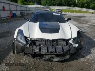 2015 Chevrolet Corvette Z06 3LZ with VIN 1G1YT2D6XF5602168, listed as a Copart auction lot 56561745 with 28,660 mi miles and Salvage title. Bid and sale history available at DreamBid. Image 5.