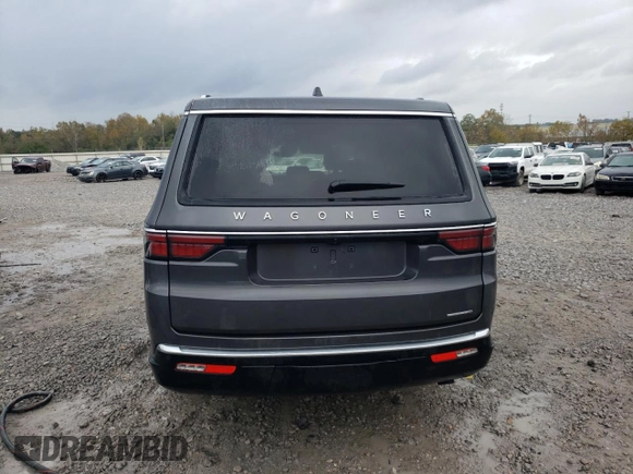 2024 Jeep Wagoneer Series II with VIN 1C4SJRBP7RS165095, listed as a Copart auction lot 77881604 with 17,048 mi miles and Clean title. Bid and sale history available at DreamBid. Image 6.