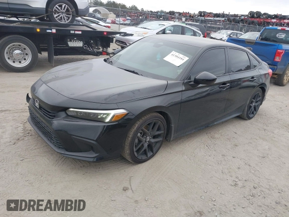2024 Honda Civic Sport with VIN 2HGFE2F51RH594148, listed as a IAAI auction lot 41304184 with 11,307 mi miles and . Bid and sale history available at DreamBid. Image 17.
