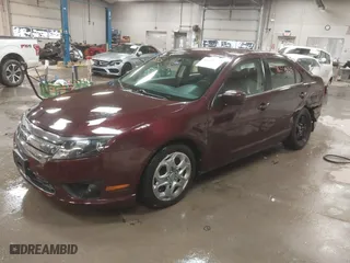 2011 Ford Fusion SE with VIN 3FAHP0HA0BR100216, listed as a IAAI auction lot 41655555 with 55,002 mi miles. Bid and sale history available at carsss.com. Image 2.