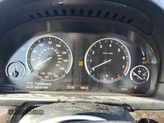 2016 BMW 5 Series 535i with VIN WBA5B1C57GG553787, listed as a Copart auction lot 48197155 with 72,781 mi miles and Salvage Title. Bid and sale history available at DreamBid. Image 9.