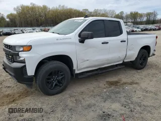 2019 Chevrolet Silverado 1500 Work Truck with VIN 1GCRYAEH3KZ277969, listed as a Copart auction lot 50386125 with 70,657 mi miles and Salvage Title. Bid and sale history available at DreamBid. Image 1.