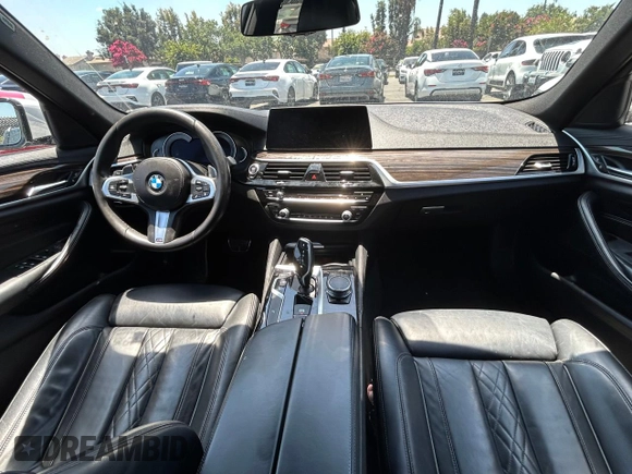 2017 BMW 5 Series 530i with VIN WBAJA5C33HG895181, listed as a Copart auction lot 64860455 with 69,355 mi miles and Clean title. Bid and sale history available at DreamBid. Image 9.