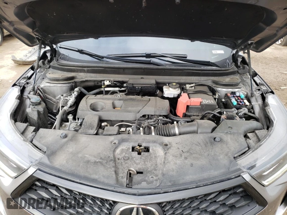2023 Acura RDX w/A-Spec Advance Package with VIN 5J8TC2H83PL003754, listed as a Copart auction lot 72436684 with 35,576 mi miles and Salvage Title. Bid and sale history available at carsss.com. Image 12.