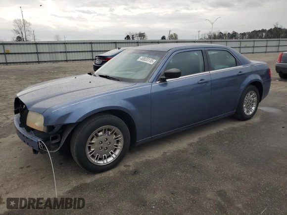 2007 Chrysler 300 with VIN 2C3KA43R67H759804, listed as a Copart auction lot 49833115 with 157,504 mi miles and Salvage Title. Bid and sale history available at carsss.com. Image 1.