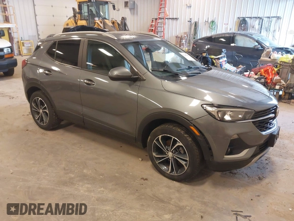 2021 Buick Encore GX Select with VIN KL4MMESL7MB164781, listed as a IAAI auction lot 41847997 with 83,368 mi miles and . Bid and sale history available at DreamBid. Image 1.
