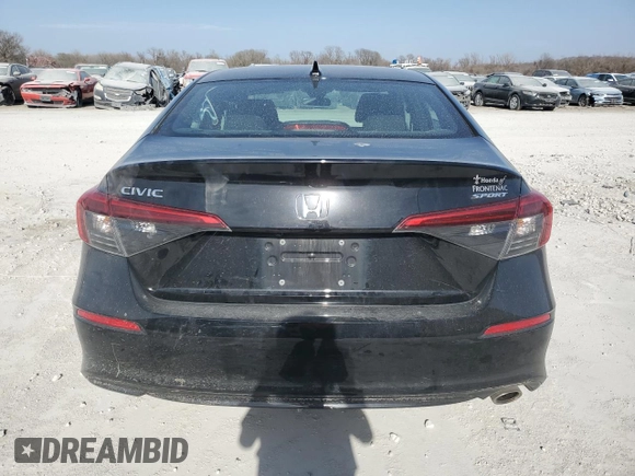 2024 Honda Civic Sport z VIN 2HGFE2F56RH505576, wystawiony jako Copart lot #48709075 z przebiegiem 31 854 mil mil oraz Szkoda całkowita • Salvage title. Historia ofert i sprzedaży dostępna na DreamBid. Obrazek 6.