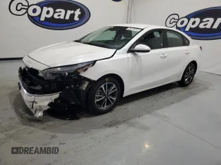 2023 Kia Forte LXS with VIN 3KPF24AD8PE537388, listed as a Copart auction lot 43992585 with 51,300 mi miles and Non Repairable. Bid and sale history available at carsss.com. Image 1.