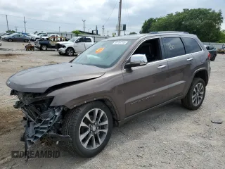 2018 Jeep Grand Cherokee High Altitude с VIN 1C4RJECG4JC141017, выставлен на аукционе Copart как лот 59744755 с пробегом Не указан миль и Списание • Salvage title. История ставок и продаж доступна на DreamBid. Изображение 1.