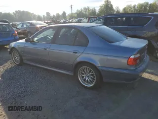 2002 BMW 5 Series 530iA with VIN WBADT63472CH93812, listed as a Copart auction lot 75829434 with 259,317 mi miles and Salvage Title. Bid and sale history available at carsss.com. Image 2.
