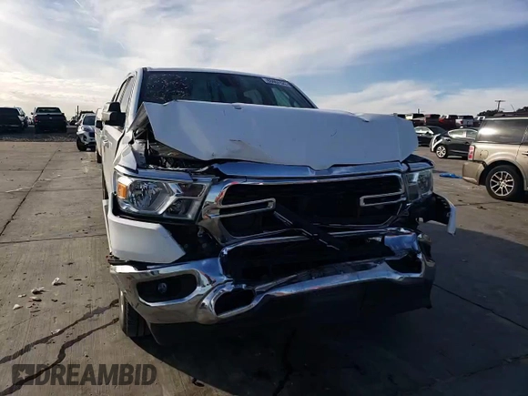 2022 Ram 1500 Lone Star with VIN 1C6SRFFT6NN375878, listed as a Copart auction lot 88467425 with 72,920 mi miles and Salvage title. Bid and sale history available at DreamBid. Image 10.