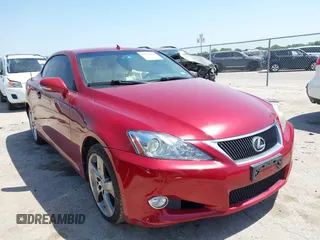 2010 Lexus IS 250 C z VIN JTHFF2C26A2511427, wystawiony jako IAAI lot #42249468 z przebiegiem 117 787 mil mil oraz . Historia ofert i sprzedaży dostępna na DreamBid. Obrazek 1.