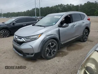 2018 Honda CR-V Touring with VIN 7FARW1H91JE039573, listed as a Copart auction lot 54144205 with 87,704 mi miles and Salvage Title. Bid and sale history available at carsss.com. Image 1.