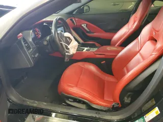 2014 Chevrolet Corvette Z51 3LT with VIN 1G1YM2D79E5109943, listed as a Copart auction lot 47763625 with 37,479 mi miles and Salvage title. Bid and sale history available at DreamBid. Image 7.