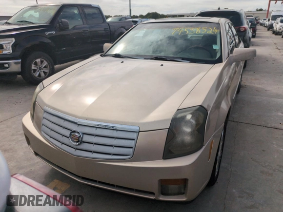 2007 Cadillac CTS with VIN 1G6DP577770173136, listed as a Copart auction lot 74588524 with 0 mi miles and Salvage Title. Bid and sale history available at carsss.com. Image 5.