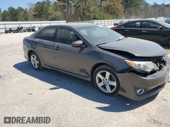 2012 Toyota Camry L with VIN 4T1BF1FK3CU159898, listed as a Copart auction lot 50709035 with 217,241 mi miles and Salvage Title. Bid and sale history available at carsss.com. Image 4.